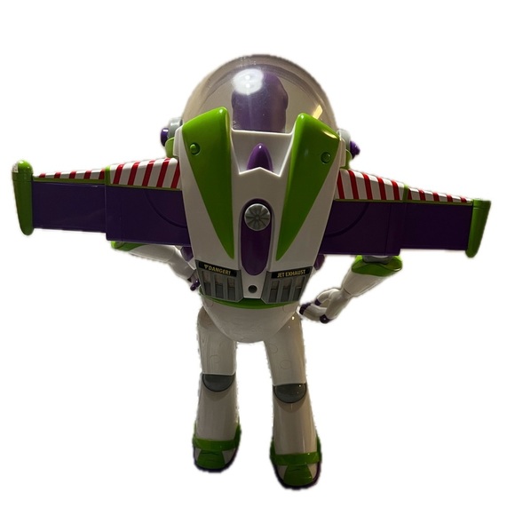 Buzz Lightyear Action Figure - Green and White, came out in 1995. - Picture 3 of 6